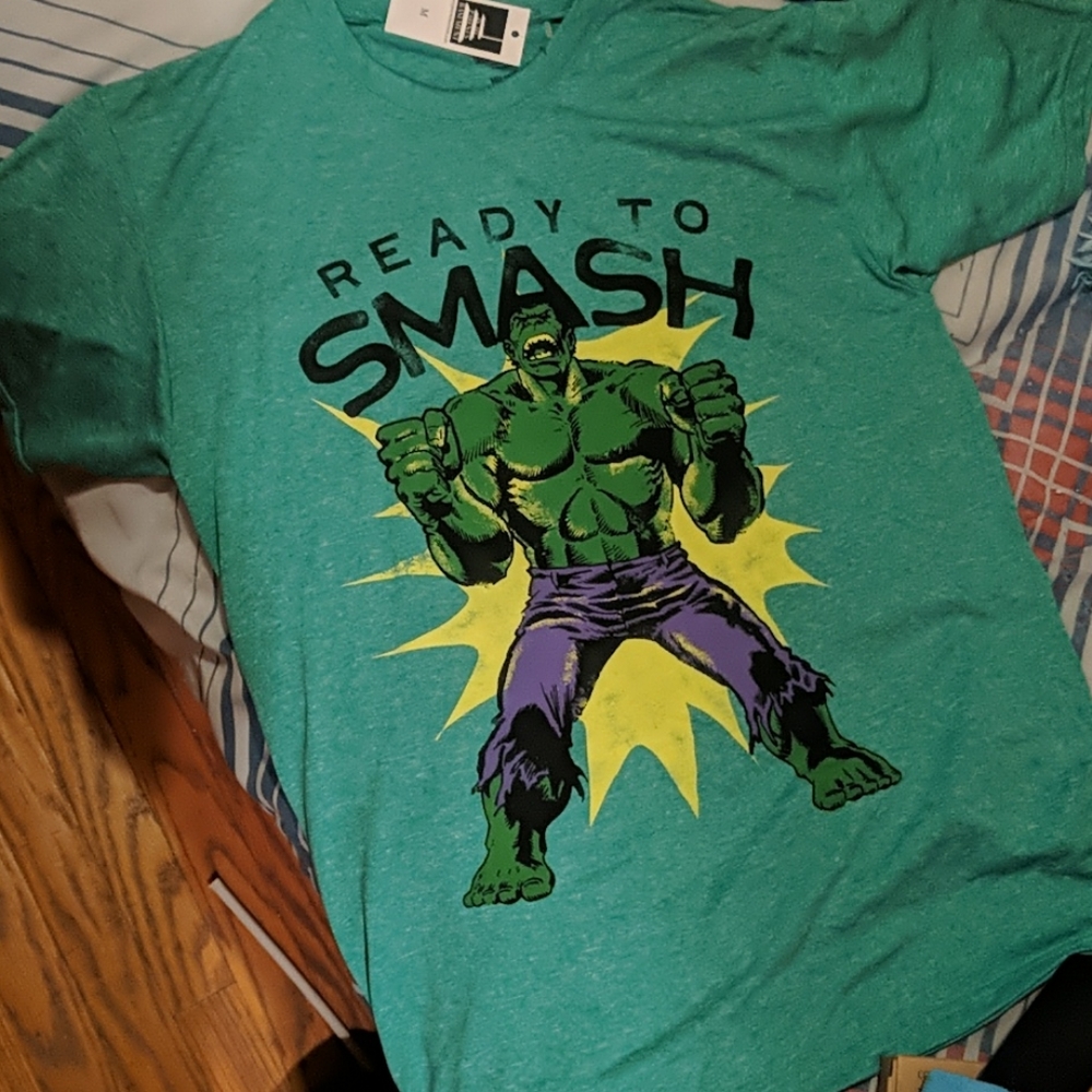 Incredible hulk shirt